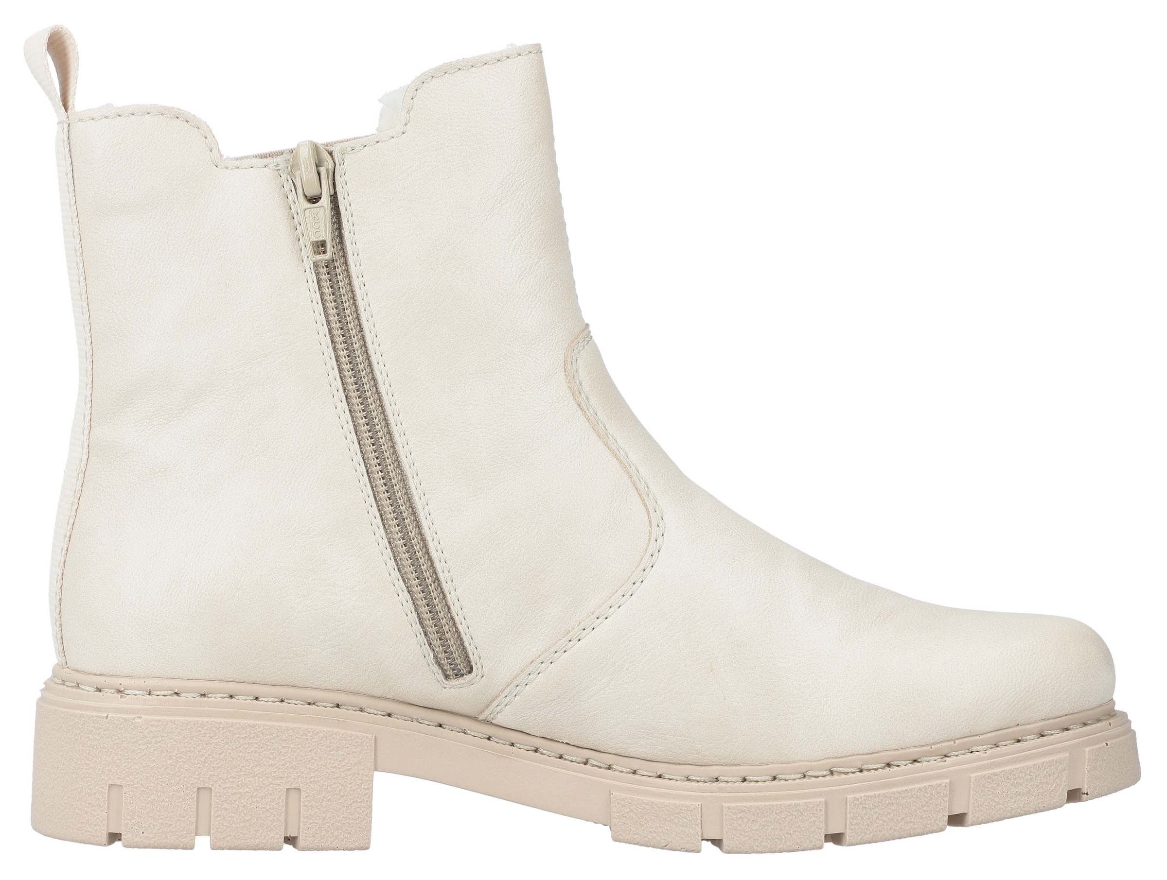 Chelsea Boots Rieker Weisse Boots Rieker Stiefel Weiss Rieker