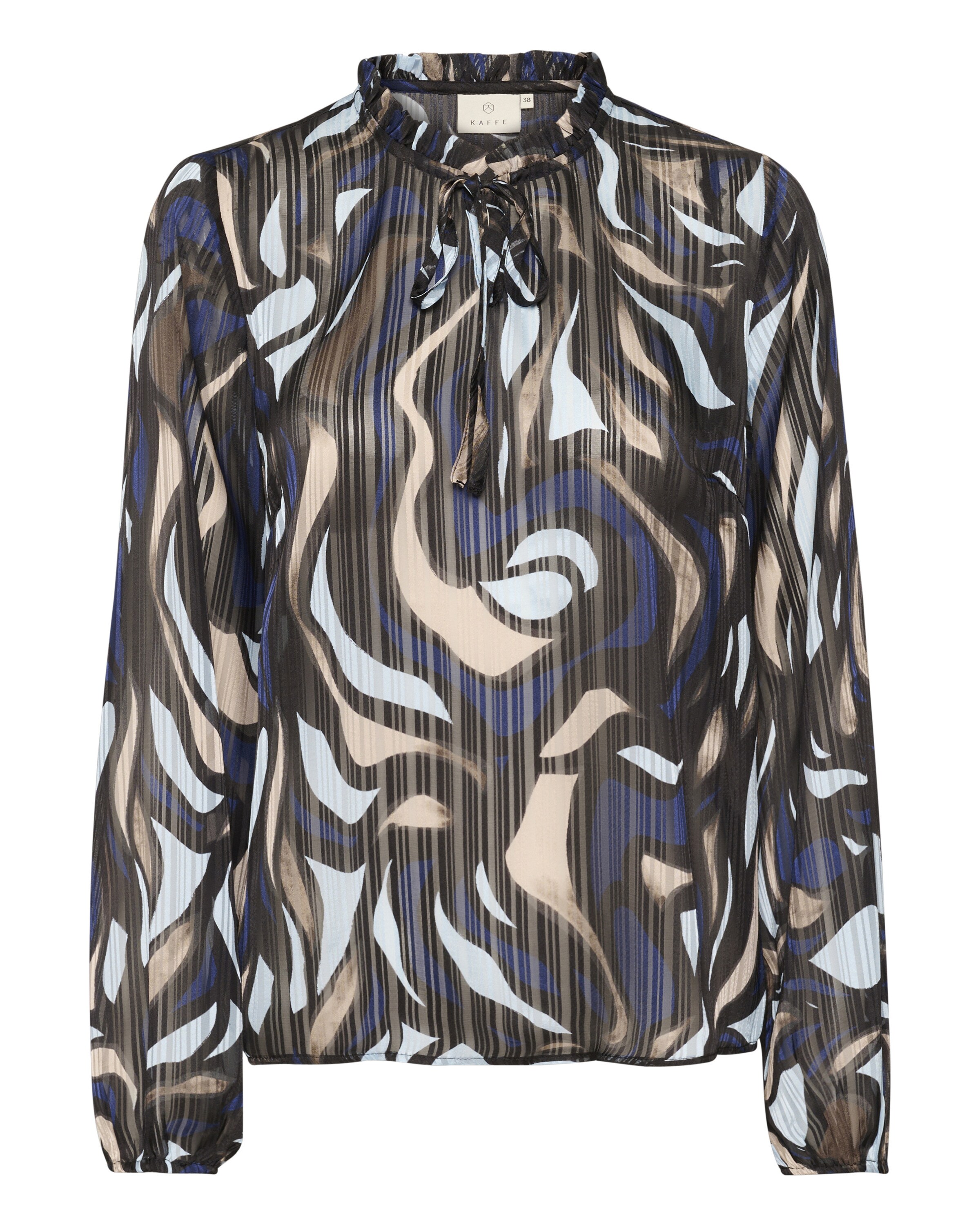 Kaffe Bluse 'Margo' in Grau: Vorderseite