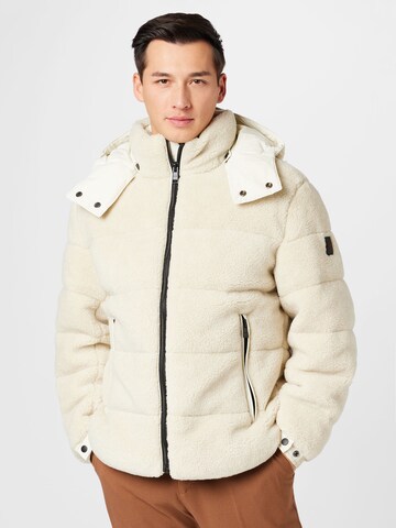 BOSS Orange Winter Jacket 'Oneltra' in White: front