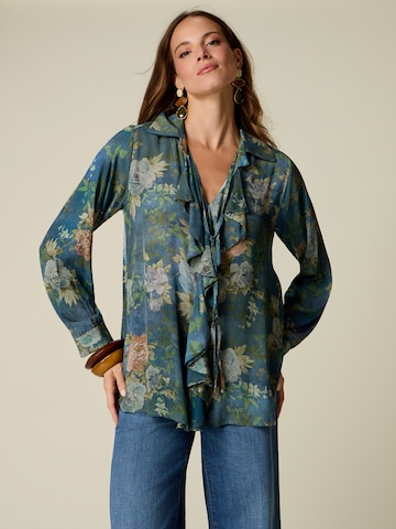 oltre - Blusa en azul