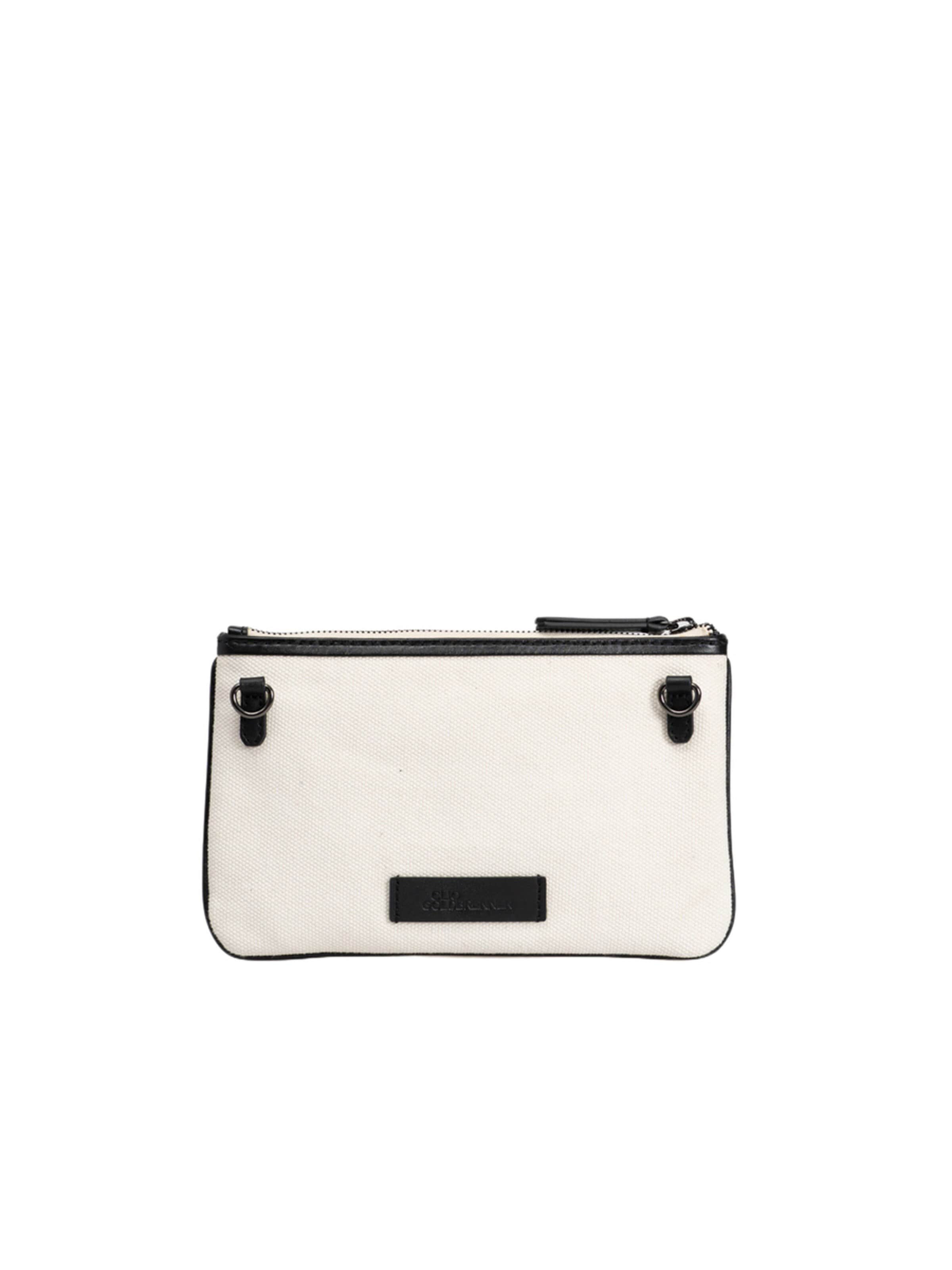 Clio Crossbody bag 'MINI DENIM CANVAS' in White