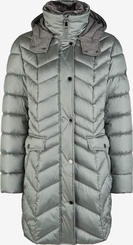 Barbara Lebek Winterjacke in Grün: Vorderseite
