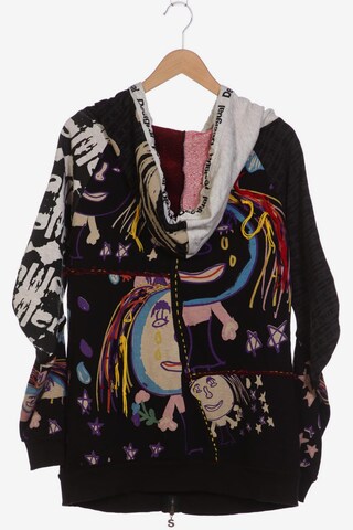 Desigual Kapuzenpullover L in Schwarz