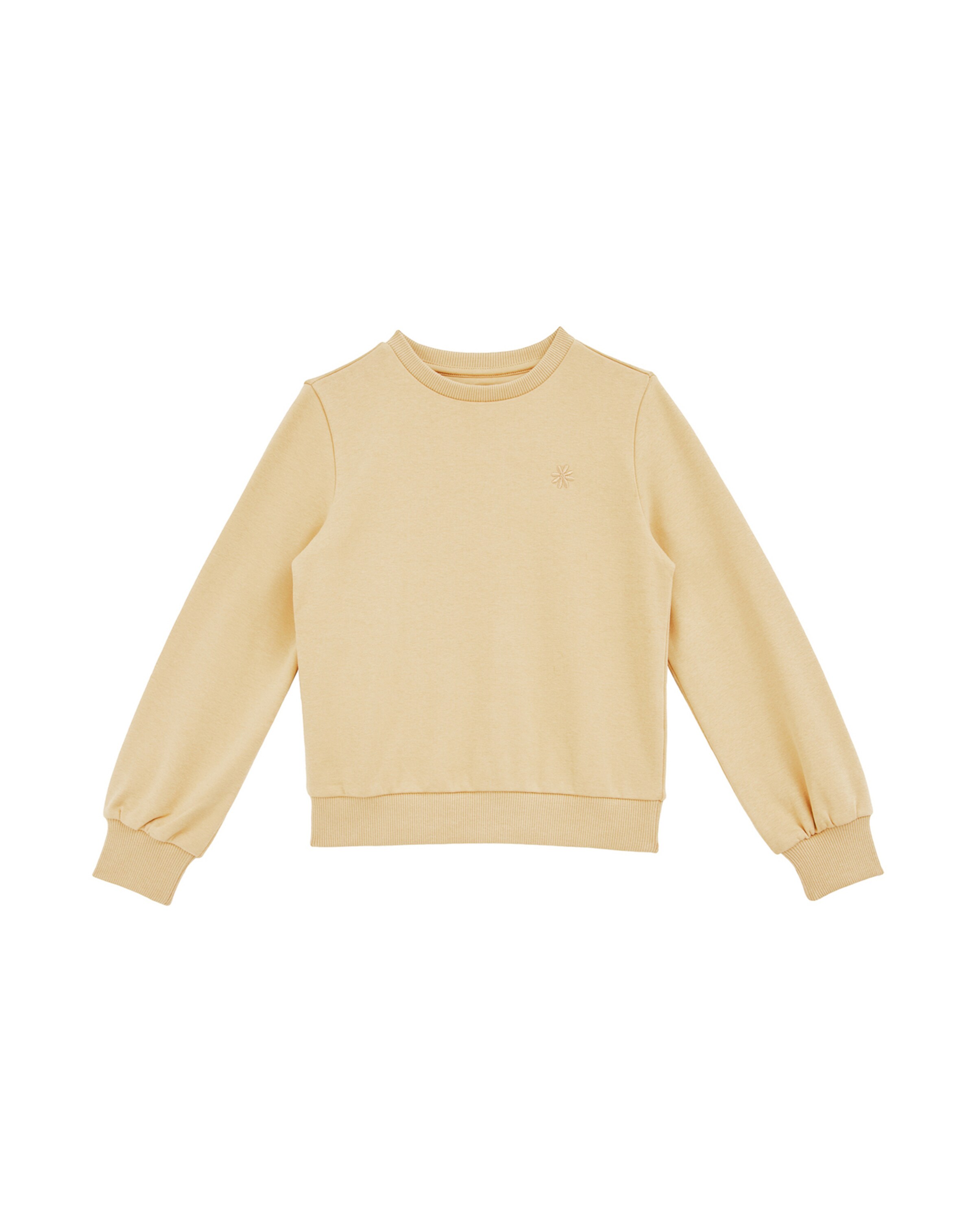 Felpa di WE Fashion in giallo: frontale