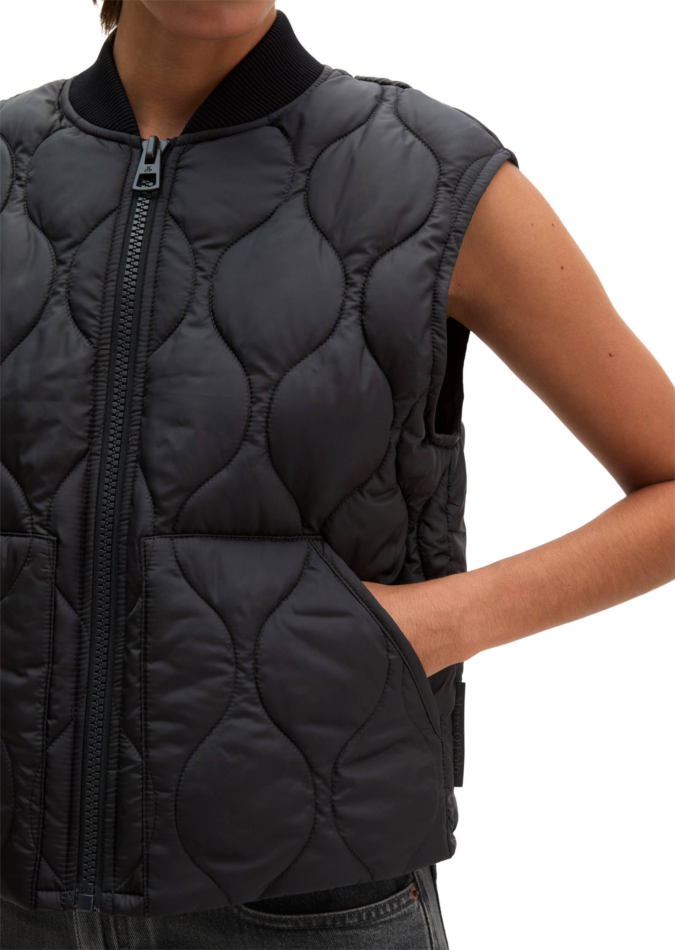 Gilet 'MOP x Function' Marc O'Polo en noir