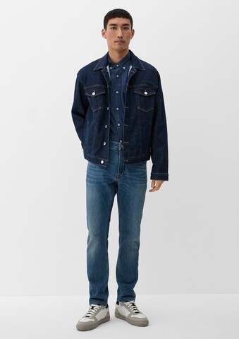 s.Oliver Regular fit Overhemd in Blauw