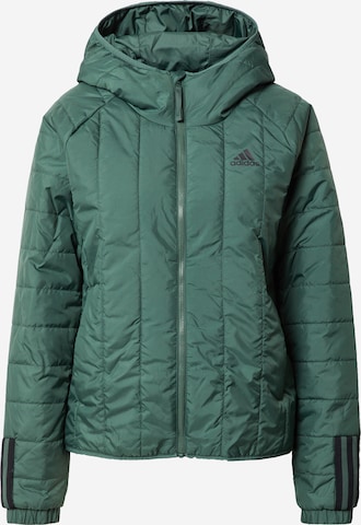 ADIDAS SPORTSWEAR Athletic Jacket 'Itavic 3-Stripes Light ' in Green: front