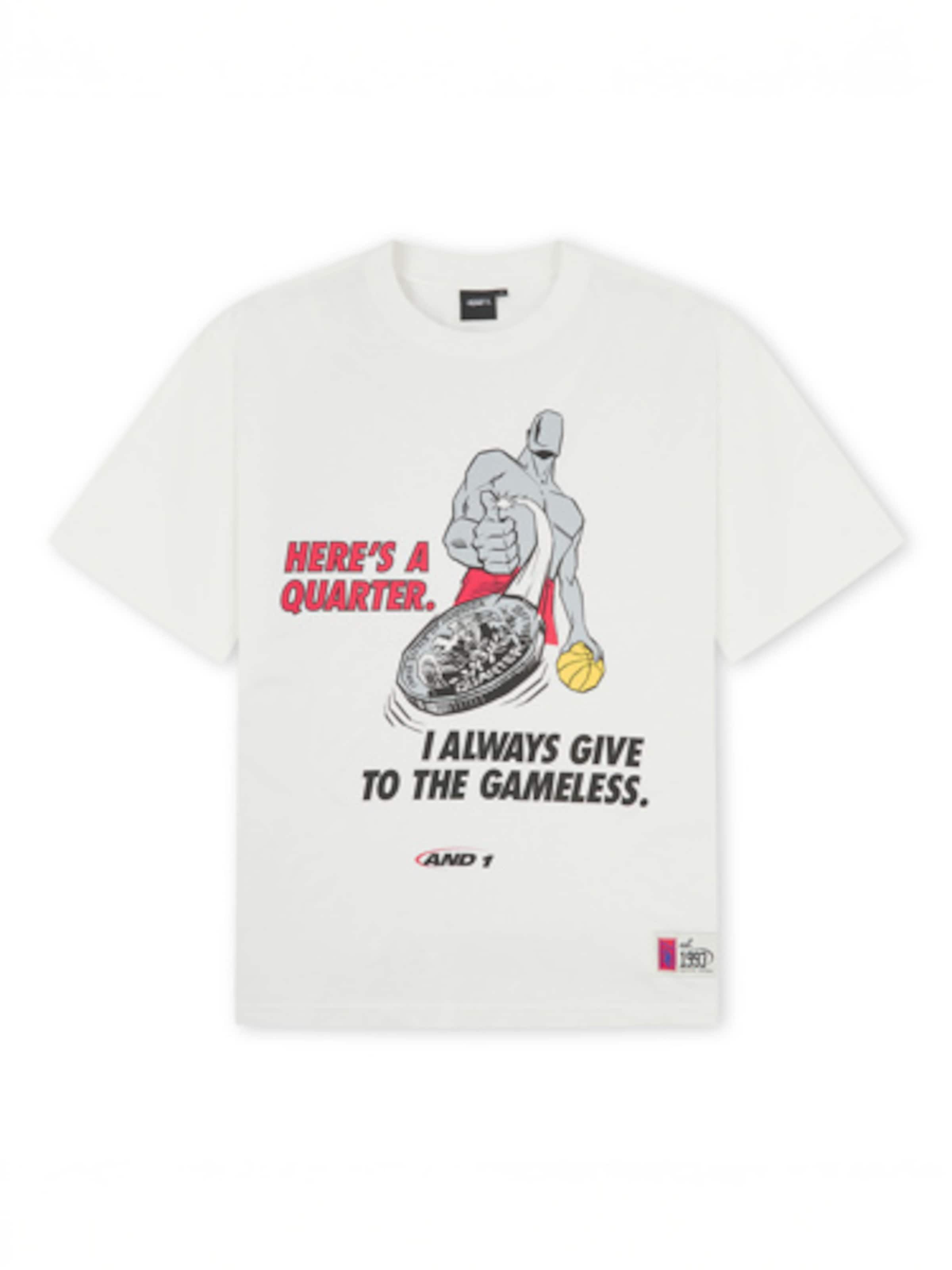 AND1 Paita värissä valkoinen: etupuoli