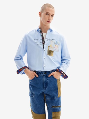 Desigual Tapered Gargohousut värissä sininen