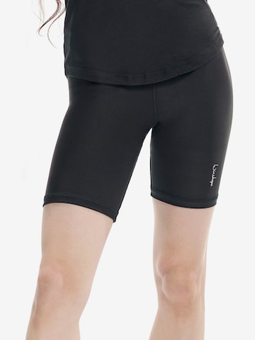 Slimfit Pantaloni sportivi 'AEL412C' di Winshape in nero