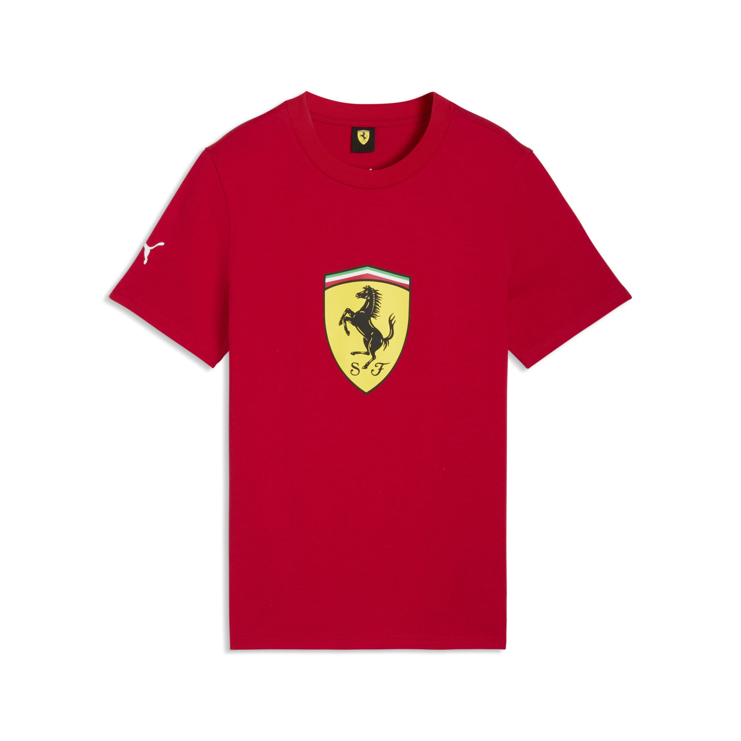 PUMA Performance Shirt 'Scuderia Ferrari' in Red: front