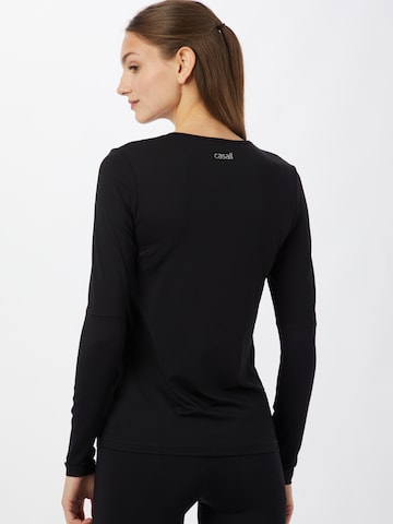 Casall Sportshirt in Schwarz