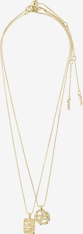 Pilgrim Necklace 'BRENDA' in Gold: front