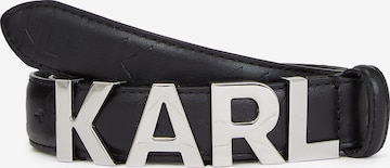 Karl Lagerfeld Belt in Black: front