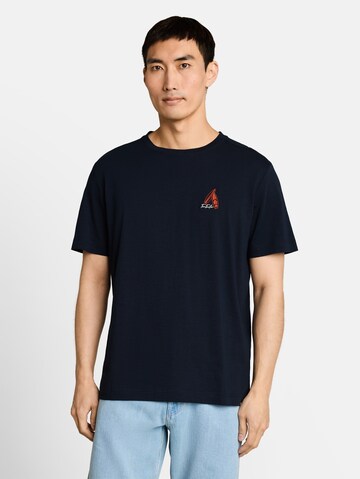 TOM TAILOR Shirt in Blauw: voorkant