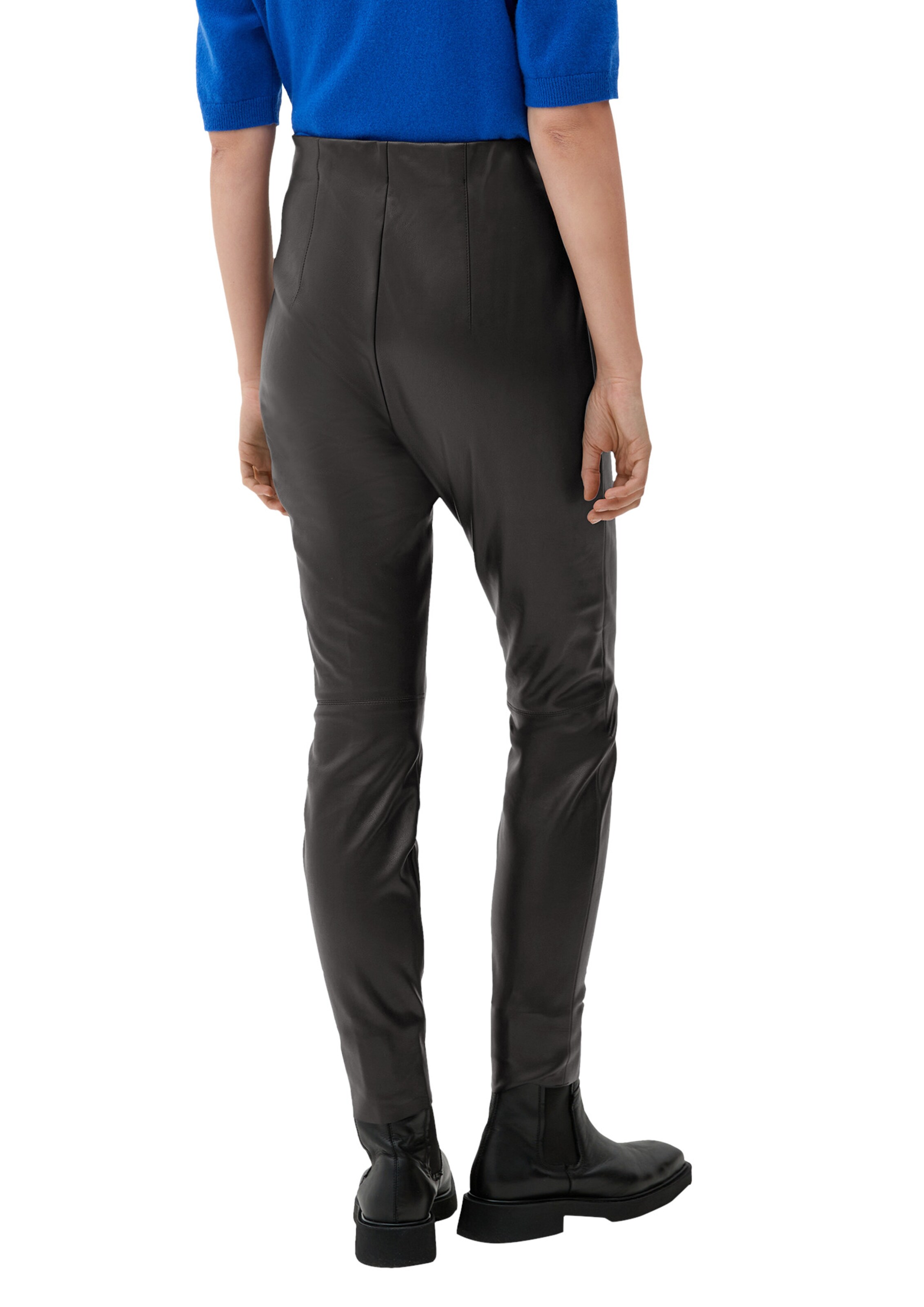 s.Oliver BLACK LABEL Skinny Leggings in Black