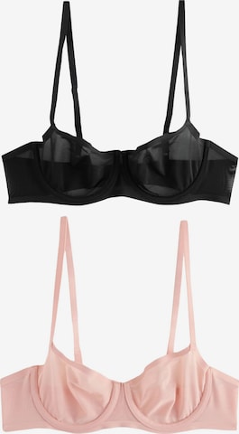 Balconnet Soutien-gorge Next en rose : devant