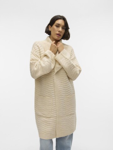 Cardigan 'LIV' VERO MODA en beige : devant