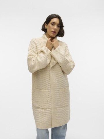 VERO MODA Cardigan 'LIV' i beige: forside