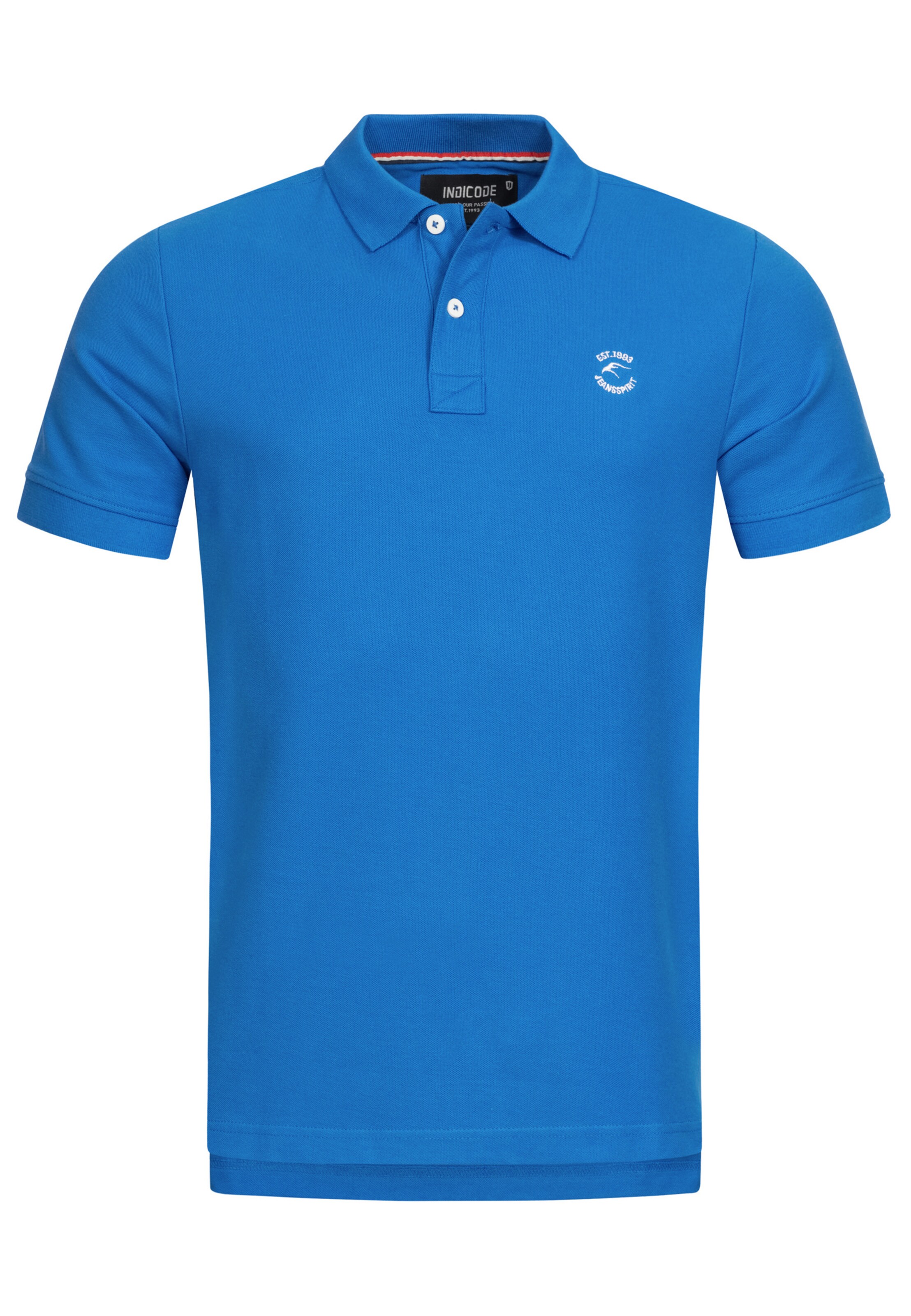 INDICODE JEANS Shirt ' Wadim ' in Blauw: voorkant