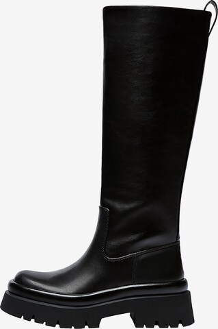 Pull&Bear Stiefel in Schwarz