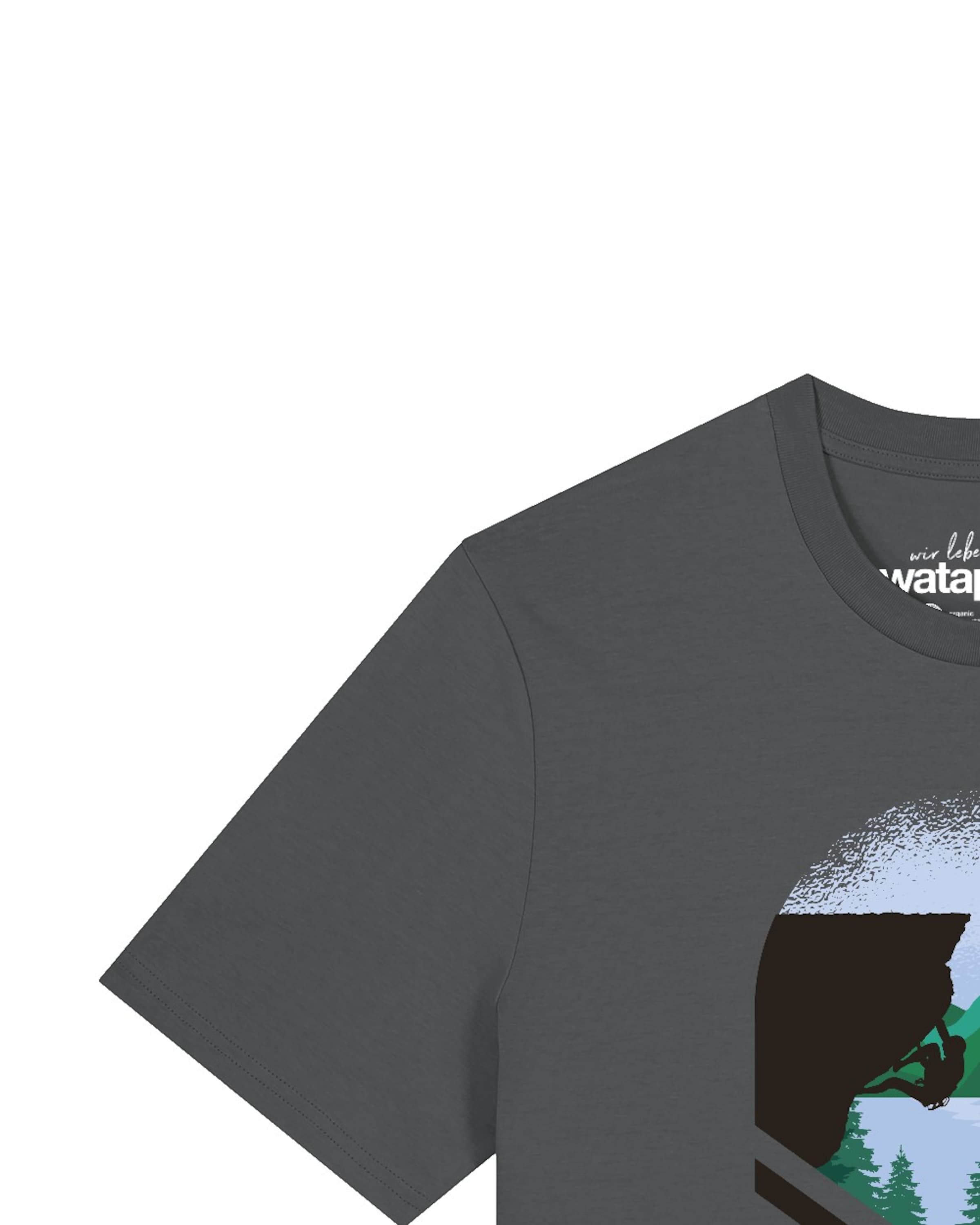 T-Shirt ' Bay Climbing ' Watapparel en gris