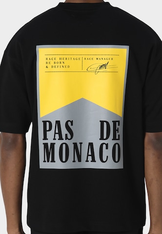T-Shirt 'Wrapper' Pas De Monaco en noir