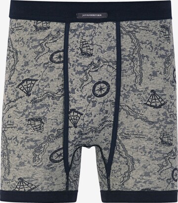 Jan Vanderstorm Boxer shorts ' Eelu ' in Grey: front