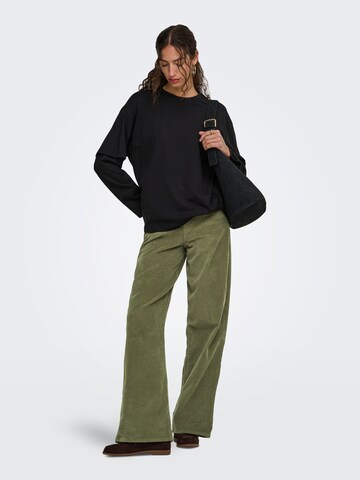 Wide Leg Pantalon 'ONLHope' ONLY en vert