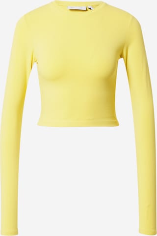 WEEKDAY Shirt in Yellow: front