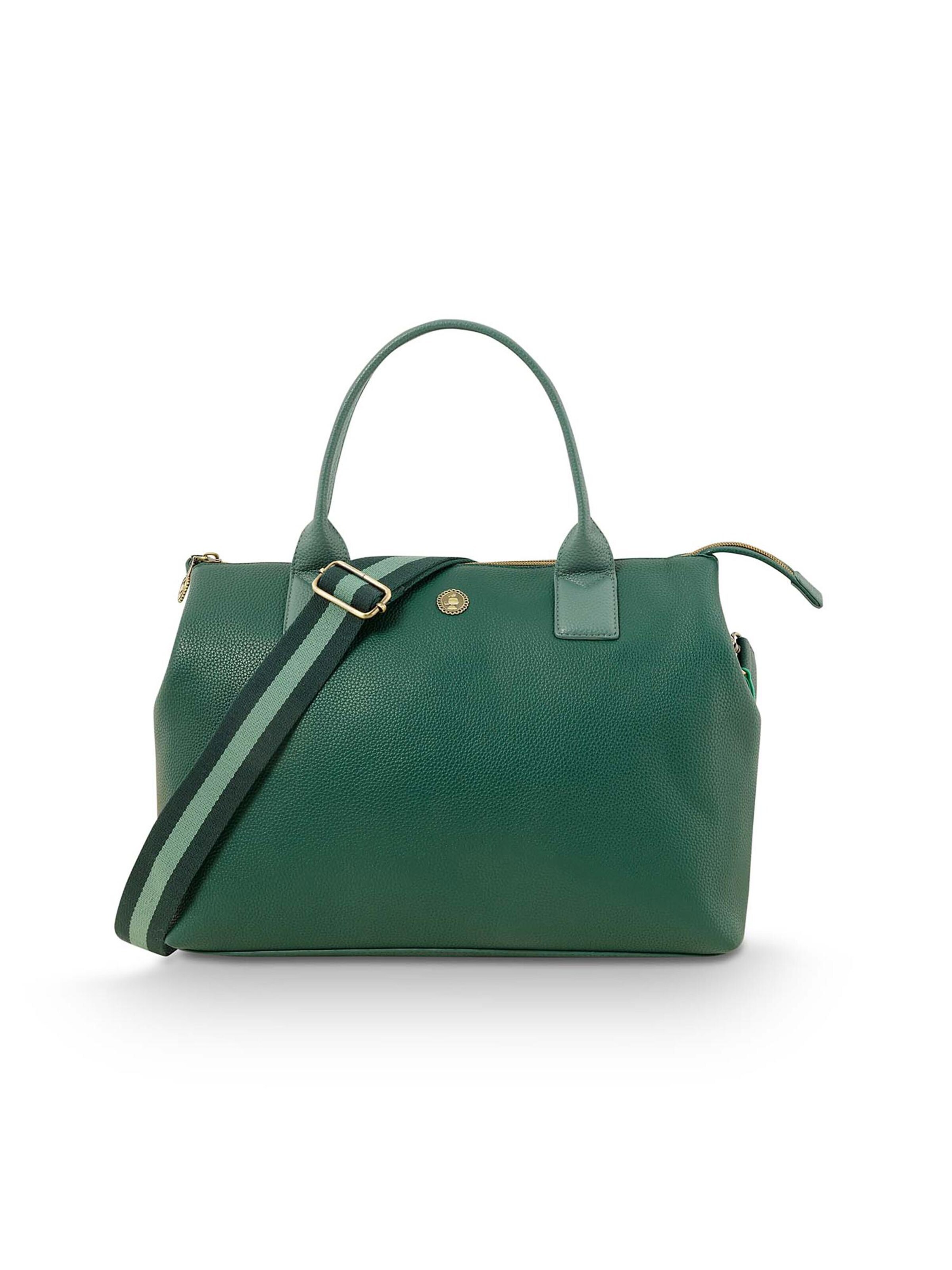 PIP STUDIO Handbag in Green: front