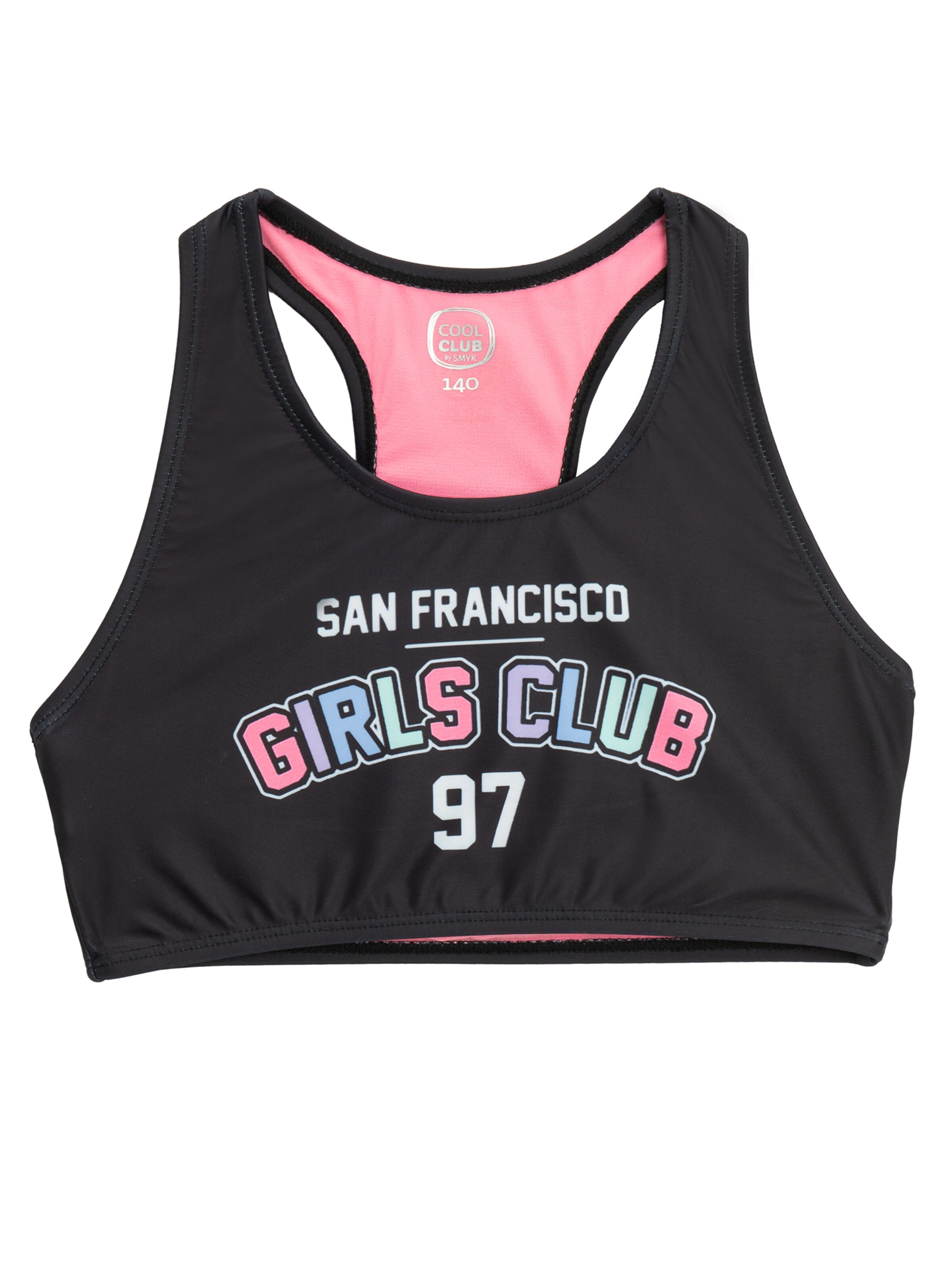 Cool Club Bralette Bikini in Black