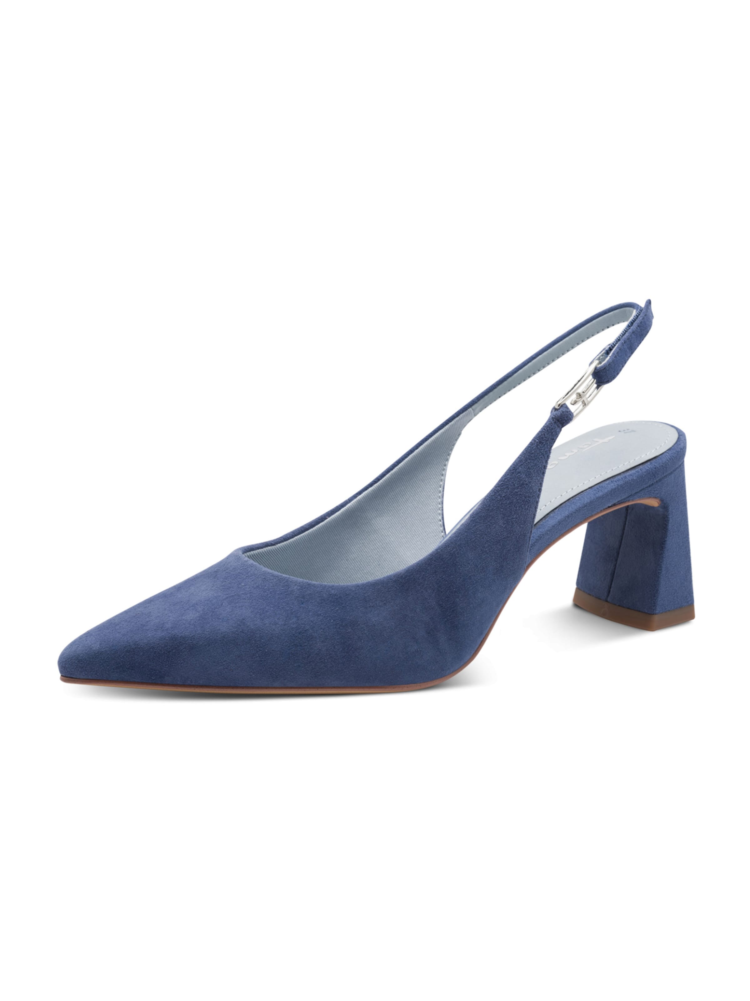 Tamaris Slingpumps in Blau: Vorderseite