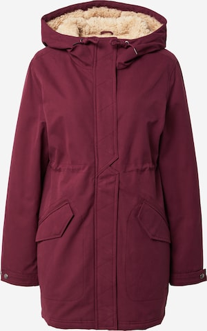 Volcom Winter Parka 'LESS IS MORE' in Red: front