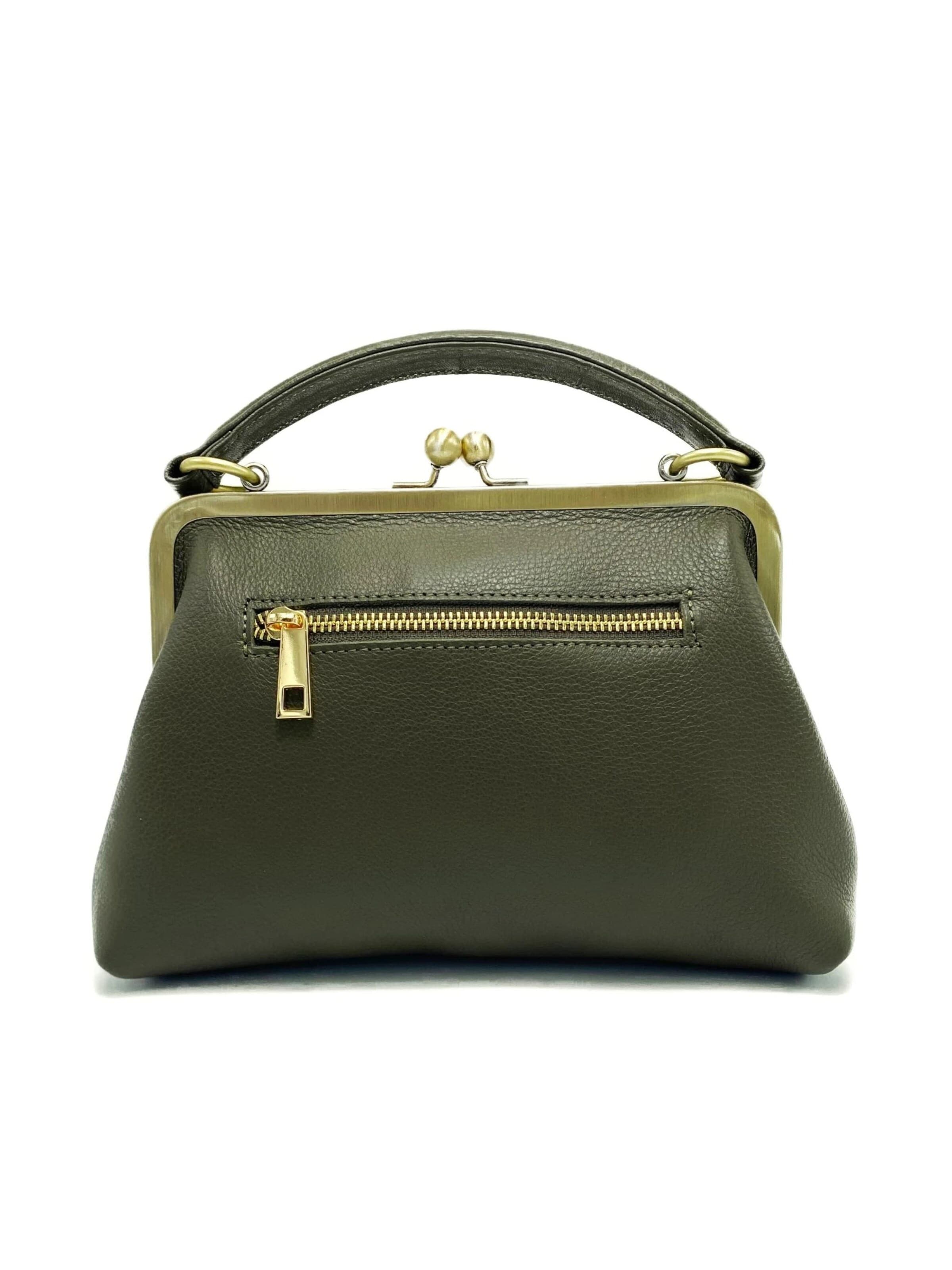 Sacs à main 'Kleine Olive – Leder Handtasche & Umhängetasche' Taschenkinder en vert