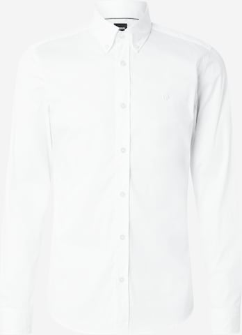 BOSS Regular fit Πουκάμισο 'H-ROAN' σε λευκό: μπροστά