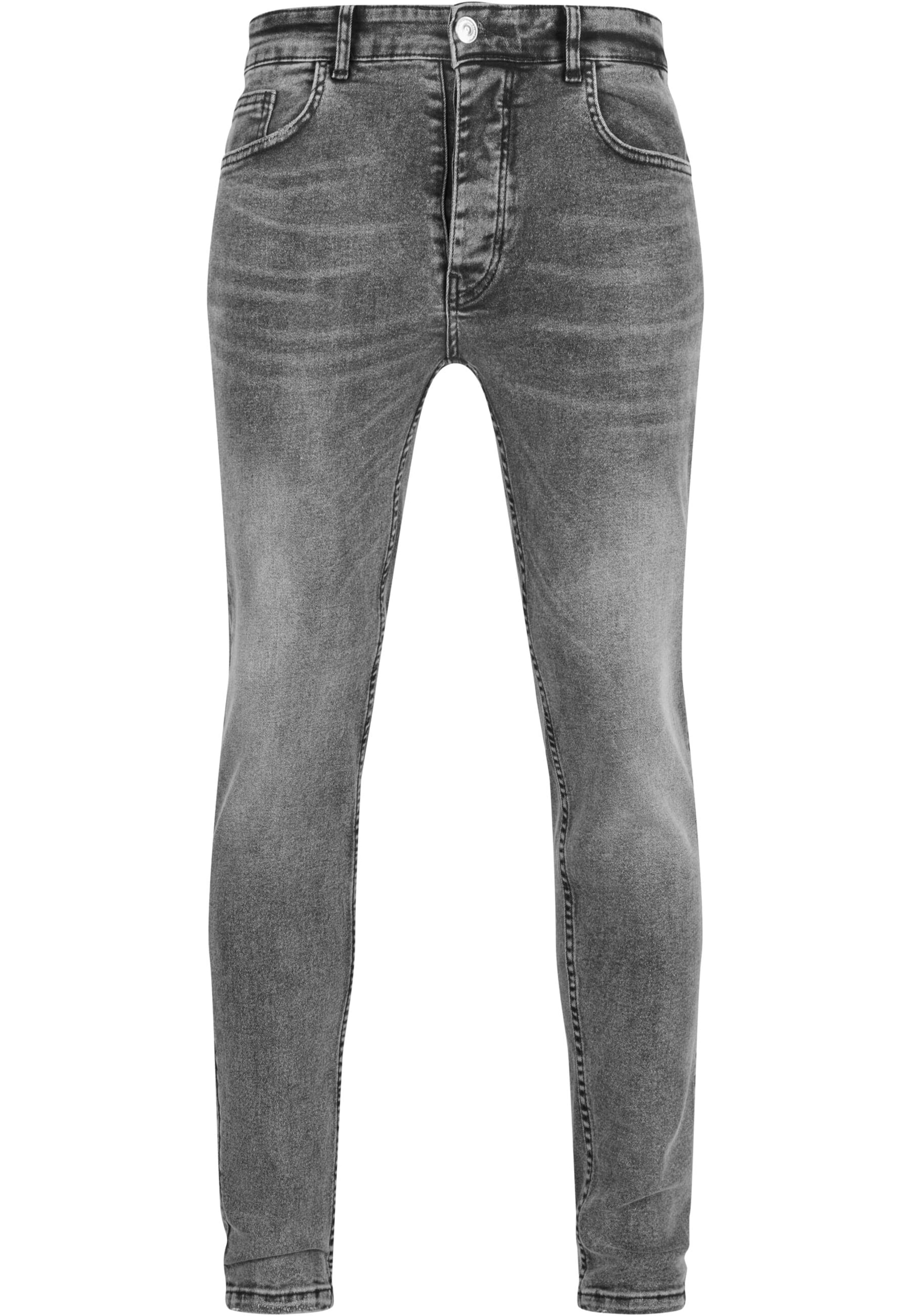 2Y Premium Slim fit Jeans in Grey: front