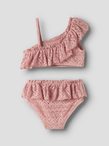 Lil'Atelier Bustier Bikini in Roze