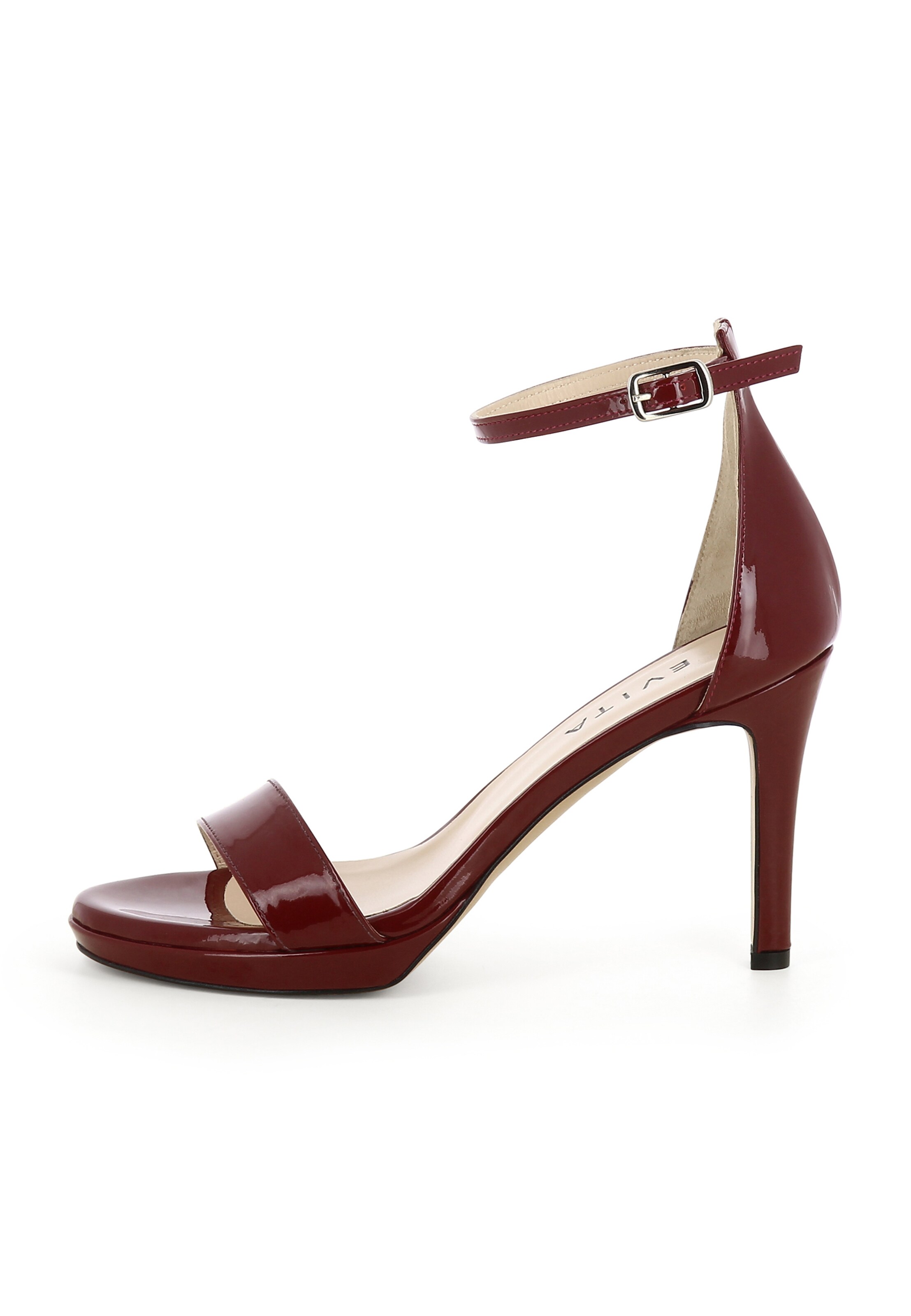 EVITA Sandalen met riem 'CANDIDA' in Rood: voorkant