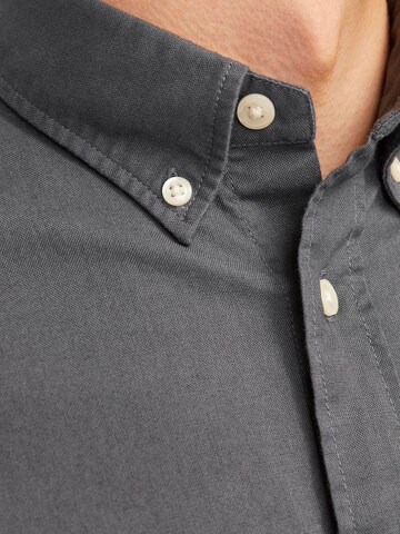 JACK & JONES Slim Fit Hemd 'JPRBLUBrook' in Schwarz