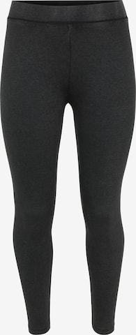ONLY Carmakoma Skinny Fit Клин 'CARVALERIE' в черно: отпред
