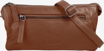 Sac à bandoulière wou wou en marron : devant