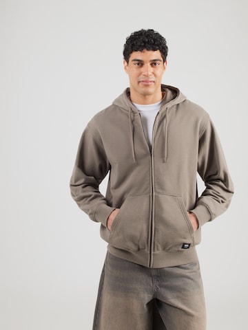VANS Sweatjacke in Beige: Vorderseite