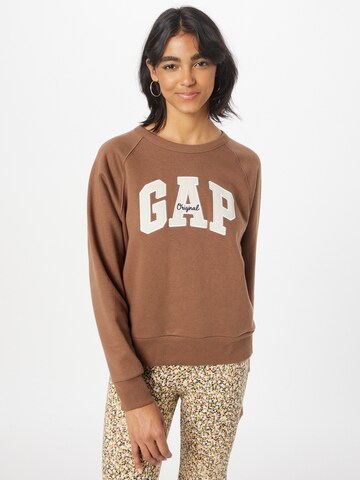 GAP - Sweatshirt em castanho: frente