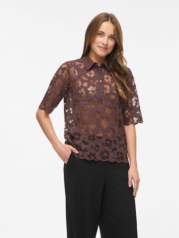 VILA Blouse in Rood: voorkant