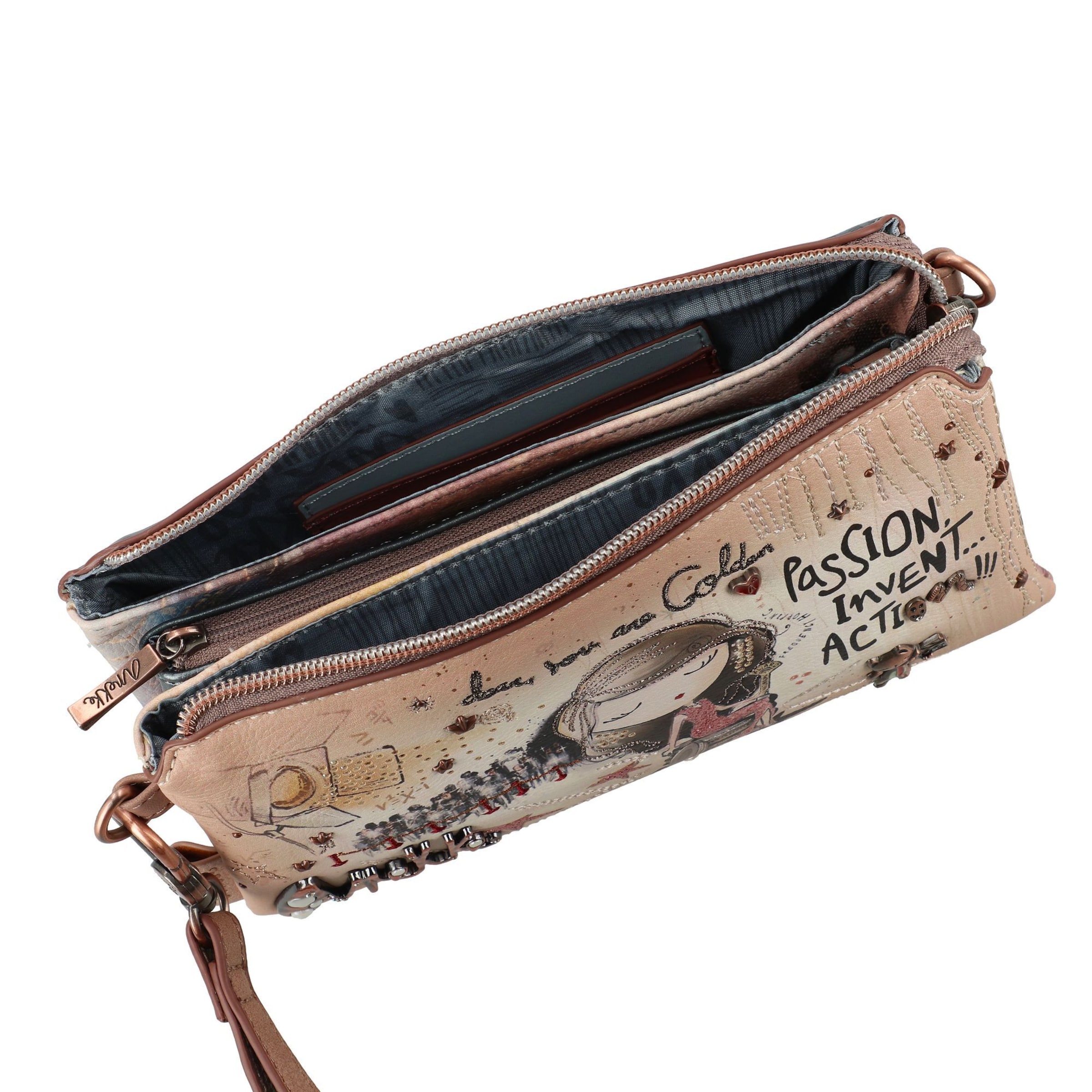 Anekke Umhängetasche 'Hollywood' in Beige