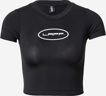 Lapp the Brand - Camiseta funcional en negro: frente