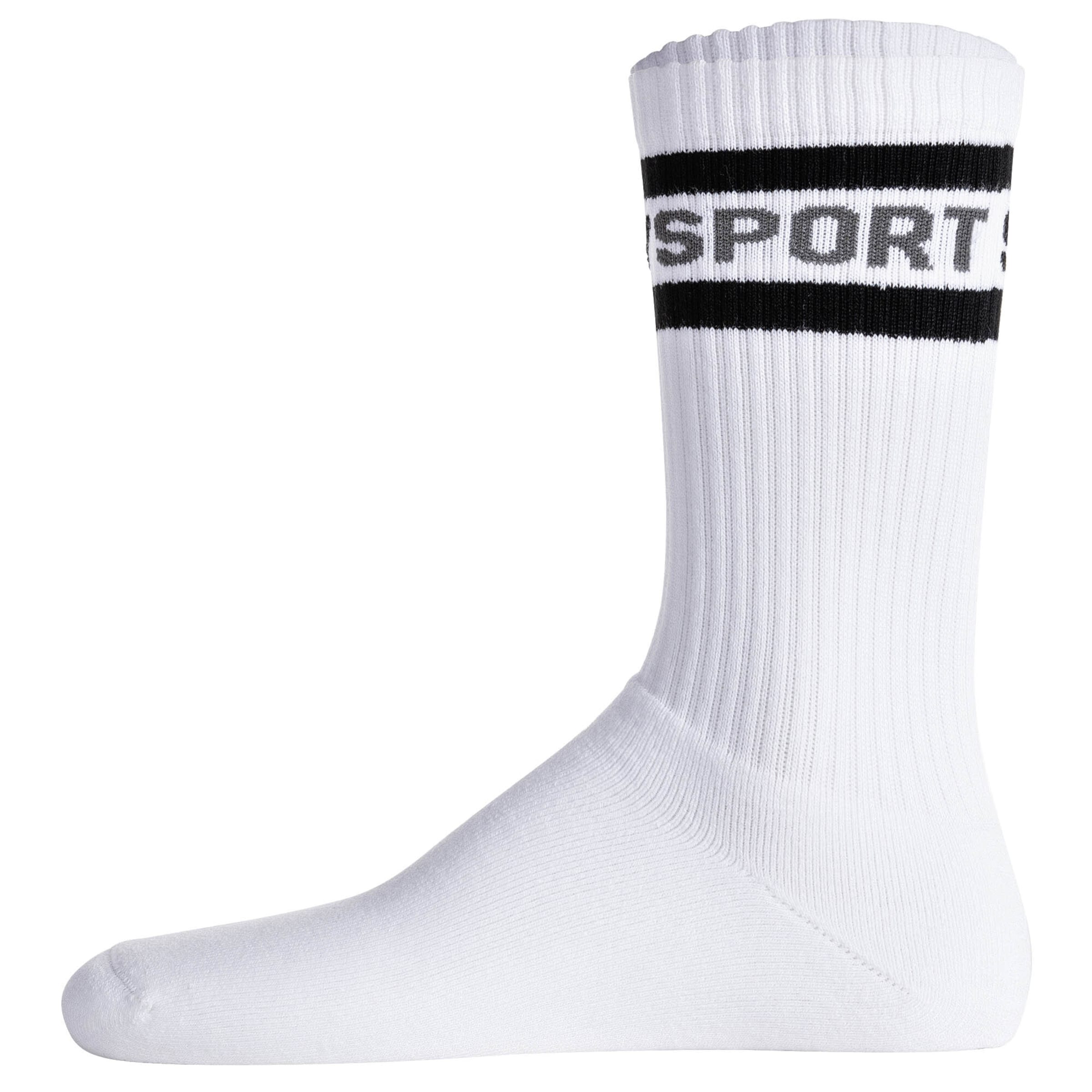 Chaussettes de sport Superdry en blanc