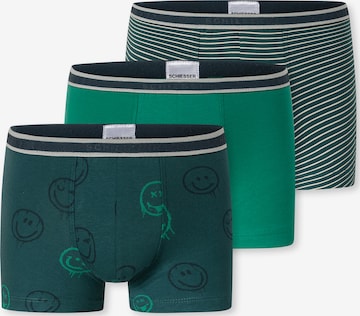 Sous-vêtements ' 95/5 Multi ' SCHIESSER en vert : devant