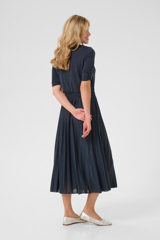 Cream Jurk 'Folo' in Blauw